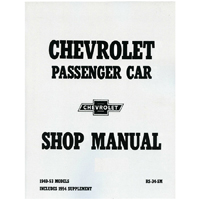 49-54 Chevrolet Car - Shop Manual