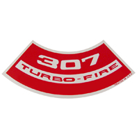 Chevrolet Small Block Car - 307 Turbo-Fire Air Cleaner Decal