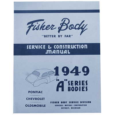 49 Chevrolet Full Size - Fisher Body Manual