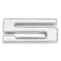 Universal Fender Emblem, White, #5