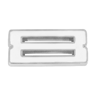 Universal Fender Emblem, White, #8
