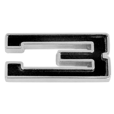 Universal Fender Emblem, Black, #3