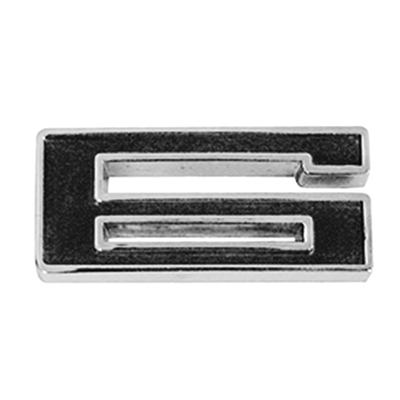 Universal Fender Emblem, Black, #6