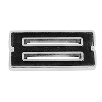 Universal Fender Emblem, Black, #8