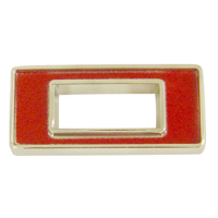 Universal Fender Emblem, Red, #0