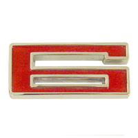 Universal Fender Emblem, Red, #6