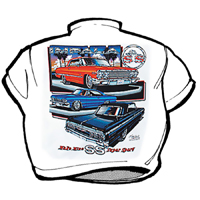 T-Shirt, Impala SS Logo #2, Large (L), White