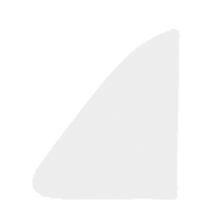 49-52 Chevrolet Convertible, 50-52 2-Door Hardtop LH or RH Clear Front Door Vent Glass