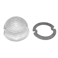 50-52 Chevrolet Fullsize Back-up Light Lens, Glass