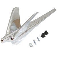 50 Chevrolet Fullsize Hood Ornament/Bird, Chrome w/ Fasteners