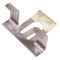 50-52 Chevrolet Passenger Car 2-Door Hardtop Rear Window Molding Clips, 8 Pcs. Lower