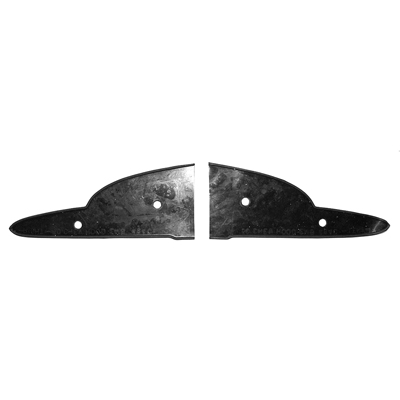 50 Chevrolet Passenger Car Hood Emblem Mounting Pad, Rubber