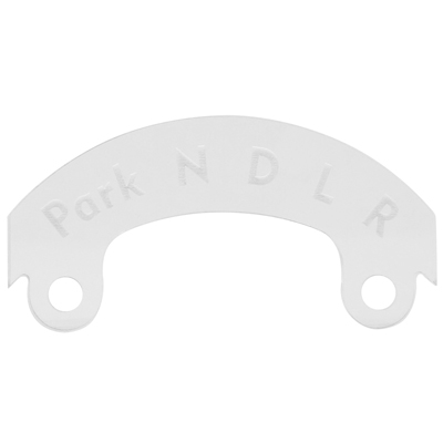 50-52 Chevrolet Passenger Car Shift Indicator Lens, w/ Powerglide