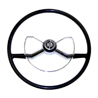 50-52 Chevrolet Car - Black Butterfly Style Steering Wheel Kit