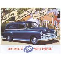 50 Chevrolet Sedan Delivery - Full Color Sales Brochure