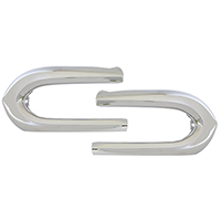 51-52 Chevrolet Passenger Car Grill Extensions, Pair