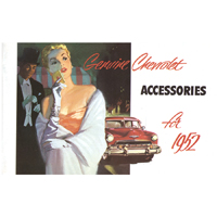 52 Chevrolet Full Size Car - Accessory Book