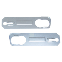 53-54 Chevrolet Passenger Car Exterior Door Handle Retainers, Pair