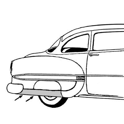 53-54 Chevrolet Bel-Air Bloomer Kit