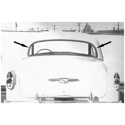 53 Chevrolet 150 (Except Wagon & Sedan Deluxe) Rear Window Seal
