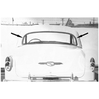 53 Chevrolet 150 (Except Wagon & Sedan Deluxe) Rear Window Seal