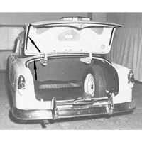 53-54 Chevrolet Hardtop & Convertible Truck Weatherstrip