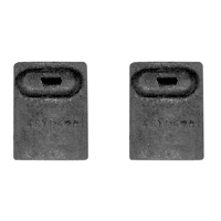 53-57 Chevrolet Full Size Rocker Panel Plugs - Flipper Style, Pair