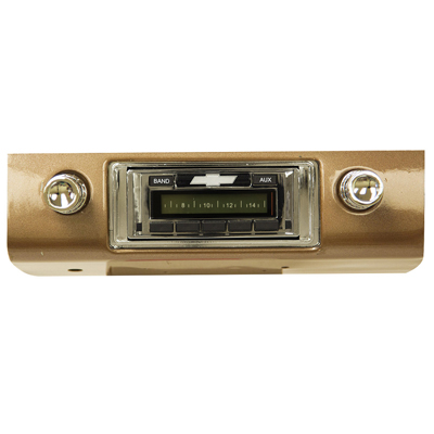 53-54 Chevrolet Full Size Model 230 AM/FM Stereo, Push Button Replacement