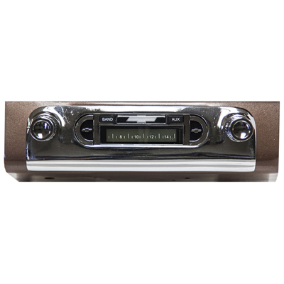 53-54 Chevrolet Full Size Model 230 AM/FM Stereo, Non-Push Button, 12 Volt