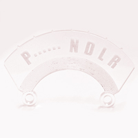 53-54 Chevrolet Passenger Car Shift Indicator Lens, w/ Powerglide