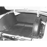 53-54 Chevrolet Trunk Mat, Black