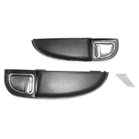 53-56 Chevrolet Sedan - Rear Arm Rest Assemblies, Pair, Black