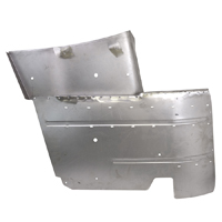 53-54 Chevrolet Convertible Rear Arm Rest Panel, Pair