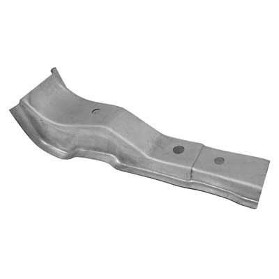 53-54 Chevrolet Full Size - Under Rear of Front Seat Floor Pan Brace, End Piece, RH