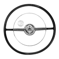 53 Chevrolet Full Size - O.E. Black Steering Wheel Kit