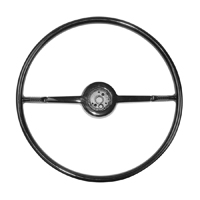 53-54 Chevrolet Full Size - O.E. Black Steering Wheel