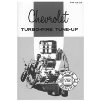 56 Chevrolet Car - Turbo Fire Tune-Up Booklet