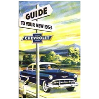 53 Chevrolet Car - Owner's Manual