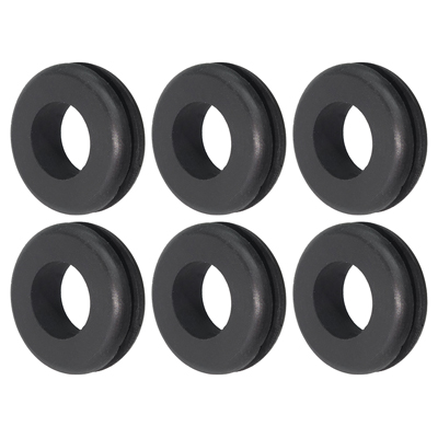 54-56 Chevrolet Full Size Grommet Set - Head Light, Park Light & Horn Wire, 6 Pieces