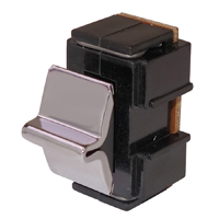 54-57 Chevrolet Car - 1-Button Power Window/Seat Switch w/Out Bezel