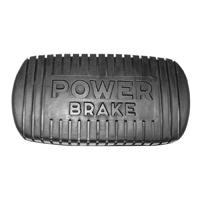 54-57 Chevrolet Full Size Car w/Factory Power Brakes - Brake Pedal Pad