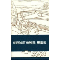 54 Chevrolet Car - Owner's Manual