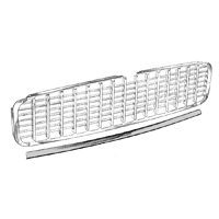 55 Chevrolet Lower Grill Bar, Chrome