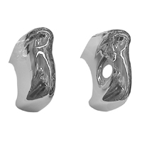 55 Chevrolet Wagon Rear Bumper Guards, Pair