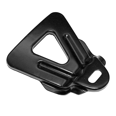 55 Chevrolet Front Bumper Bracket, Front RH, Brace on Fender