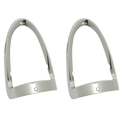 55 Chevrolet Fullsize Tail Lamp Bezel, Show Quality Chrome, Each