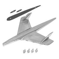55 Chevrolet Fullsize Hood Ornament/Bird, Chrome w/ Fasteners & Gaskets