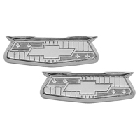 **CALL**55-56 Chevrolet Bel-Air Quarter Panel Emblem Crest, Chrome Pair