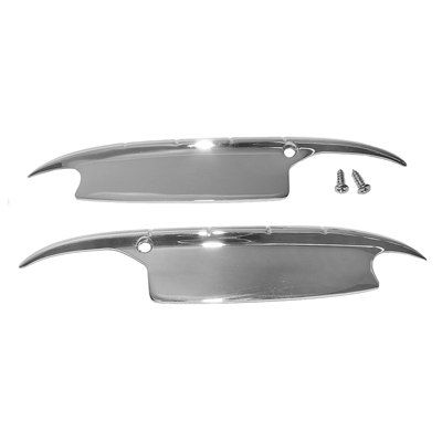 55-56 Chevrolet Passenger Car Door Handle Scratch Guards, Pair