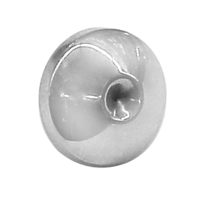 55 Chevrolet Passenger Car Wiper Switch Knob, Stainless Steel